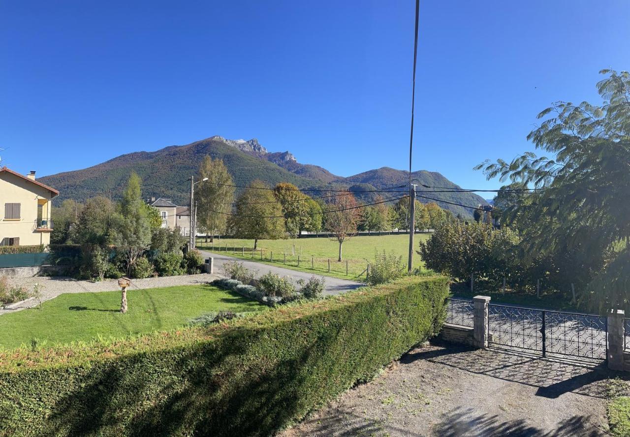 Ferienwohnung Vue Du Gar Saléchan Exterior foto