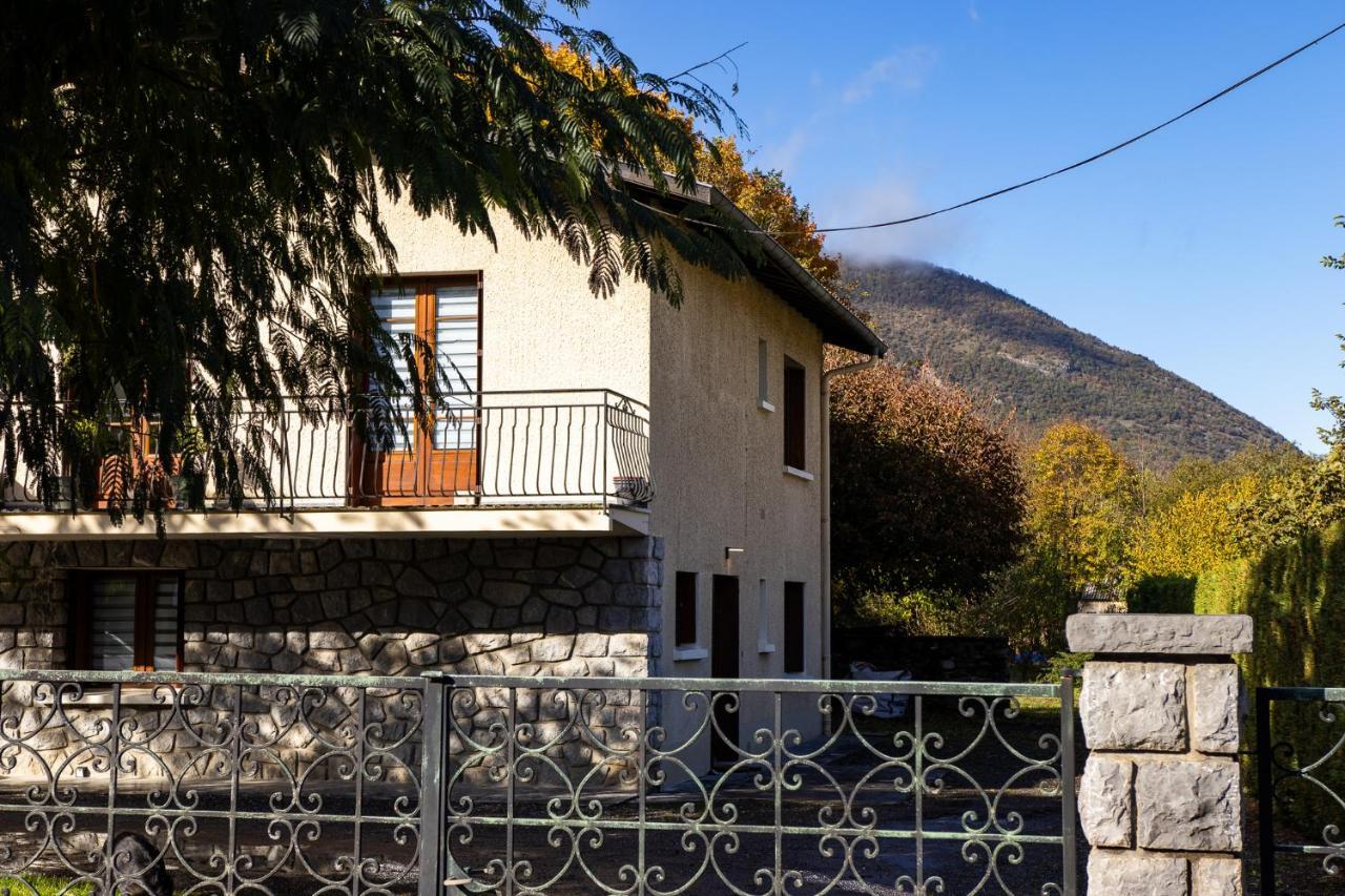 Ferienwohnung Vue Du Gar Saléchan Exterior foto