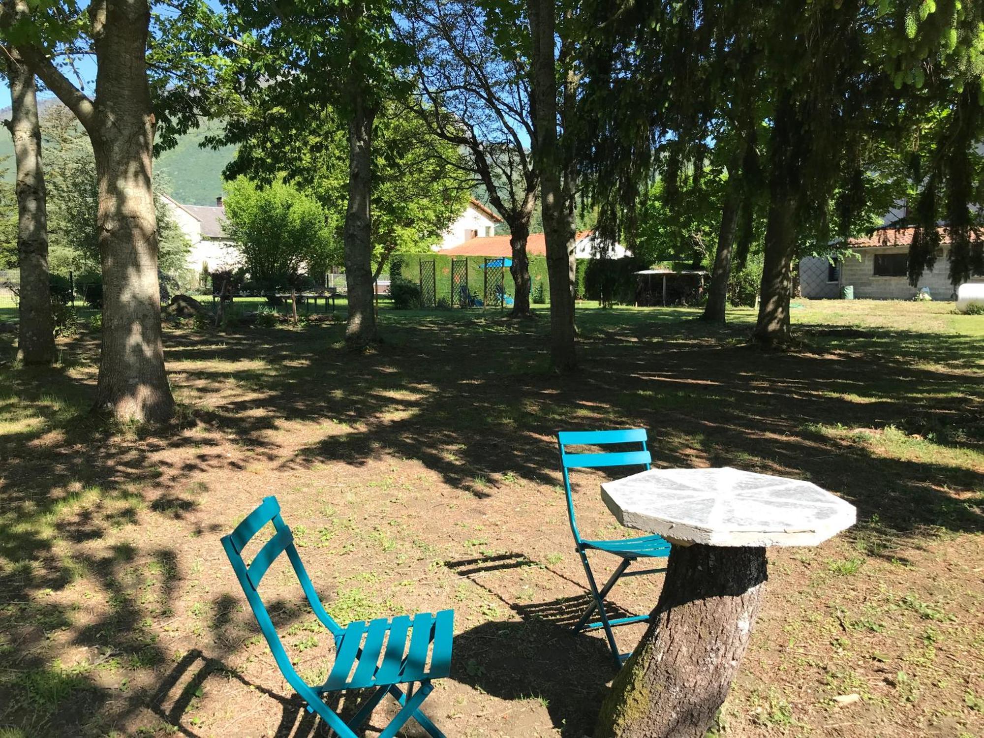 Ferienwohnung Vue Du Gar Saléchan Zimmer foto