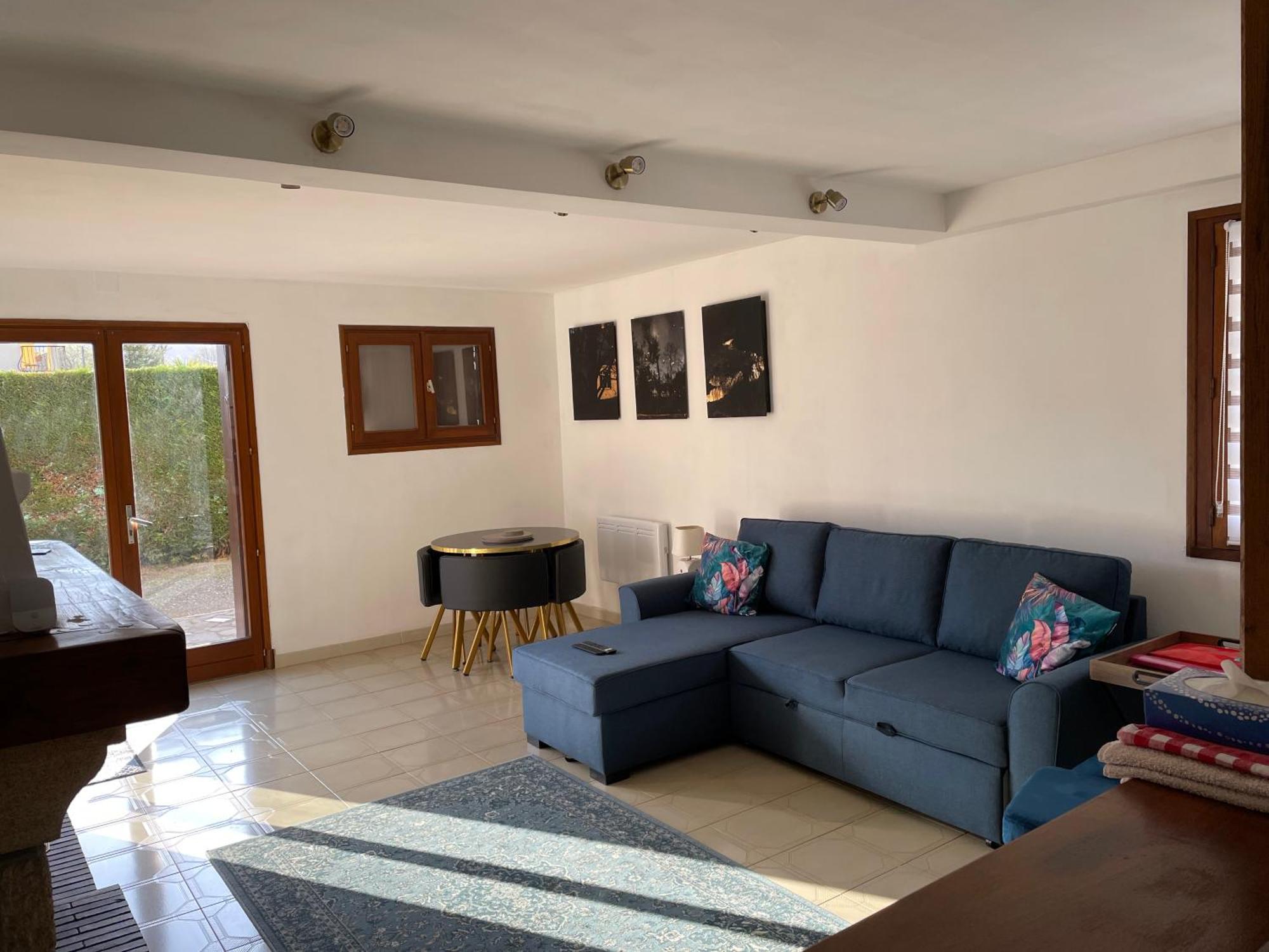 Ferienwohnung Vue Du Gar Saléchan Exterior foto